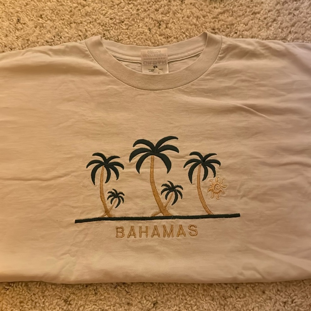Bahamas embroidered t-shirt